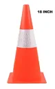 Soft PVC Traffic Cone 18 inch